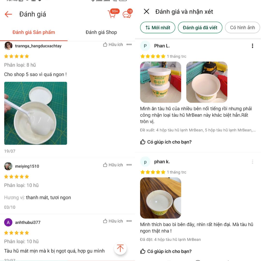 Đánh giá từ khách hàng 1