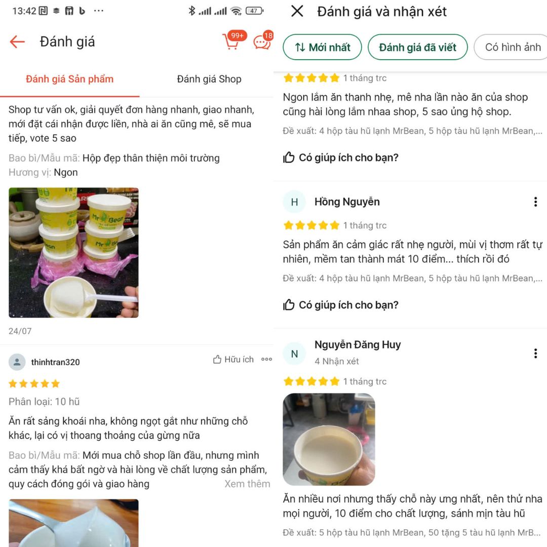 Đánh giá từ khách hàng 1